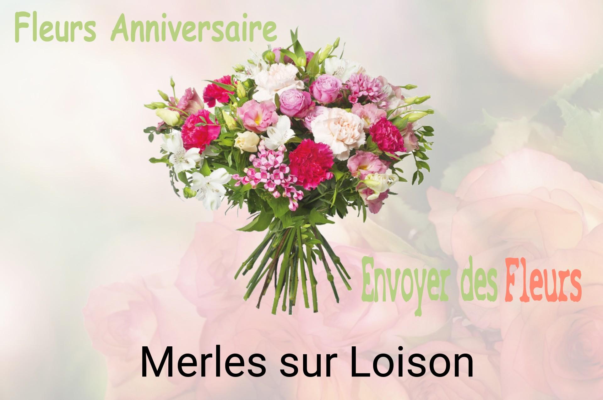 Bouquet de fleurs d’anniversaire livré à Merles-sur-Loison